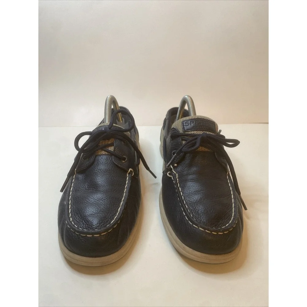Sperry Top-Sider Women's Size‎ 11 (STS83961) VERY GOOD Navy Blue Boat Shoe